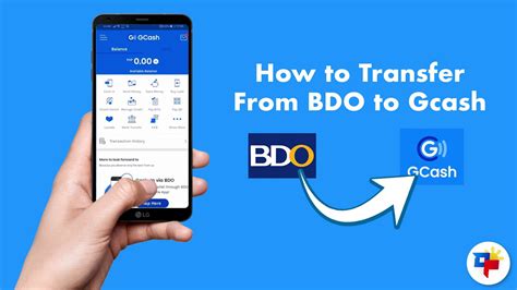 How To Transfer Money from BDO to GCash via .
